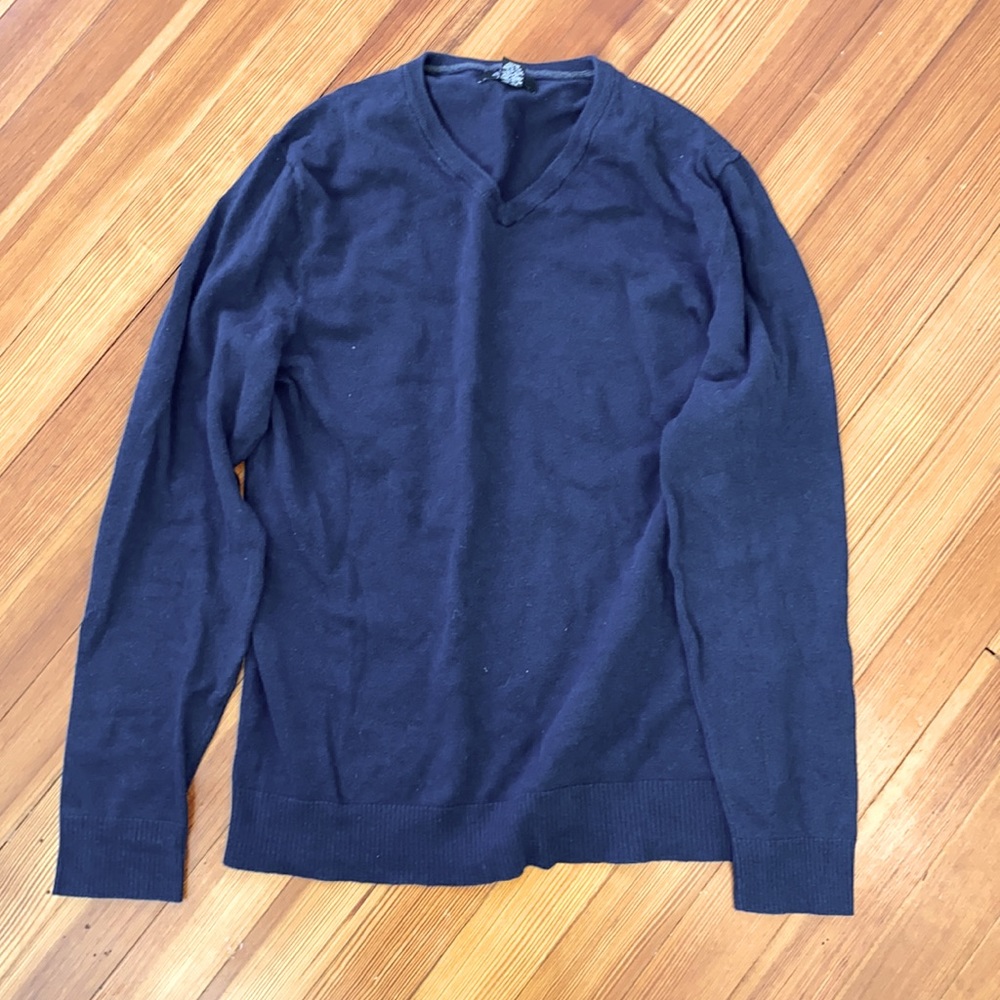 Alfani navy sweater